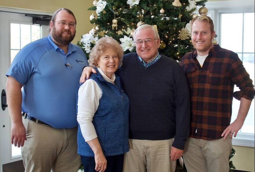 Family photo of the Hartmans